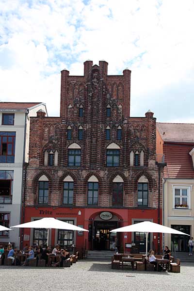 Greifswald - Backsteingotik am Marktplatz