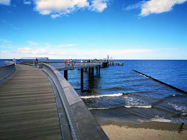 Koserow - neue Seebrücke