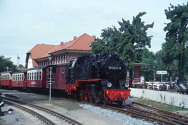 Molli: 99 2322 in Kühlungsborn West