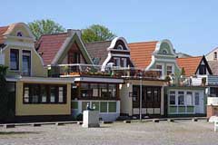 Kapitänshäuser in Warnemünde