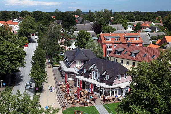 Blick vom Turm der Kirche Wustrow