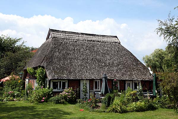 Reetgedecktes Fischerhaus in Zingst