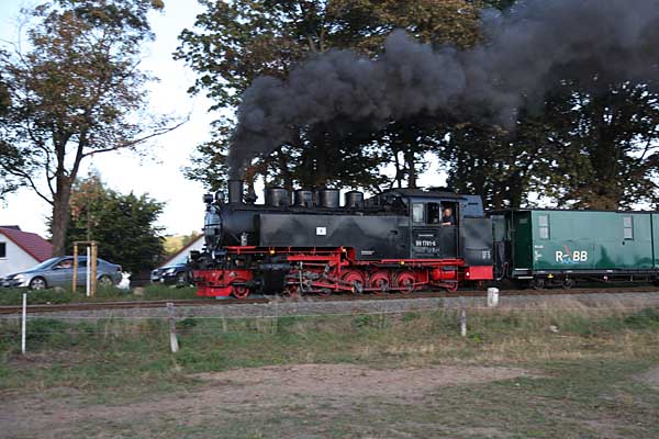 99 1781 bei Ausfahrt Sellin-Ost