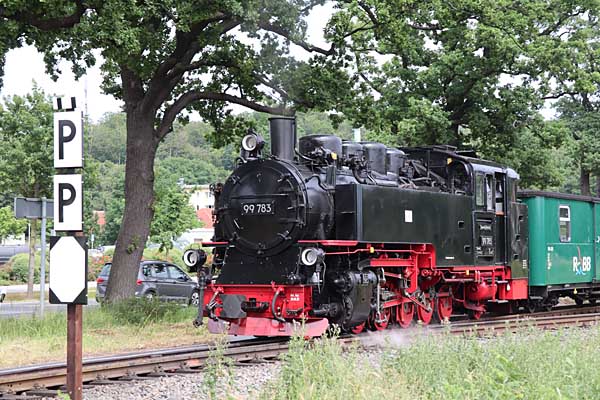 99 1783 bei Ausfahrt Sellin-Ost
