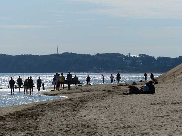 Strandspaziergänger