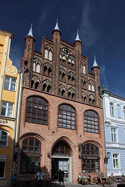 Stralsund - Backsteinfassade