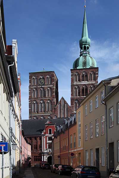 Stralsund - Blick zur Nikolaikirche