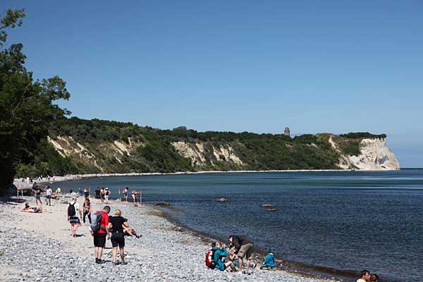 Blick vom Strand in Vitt nach Arkona